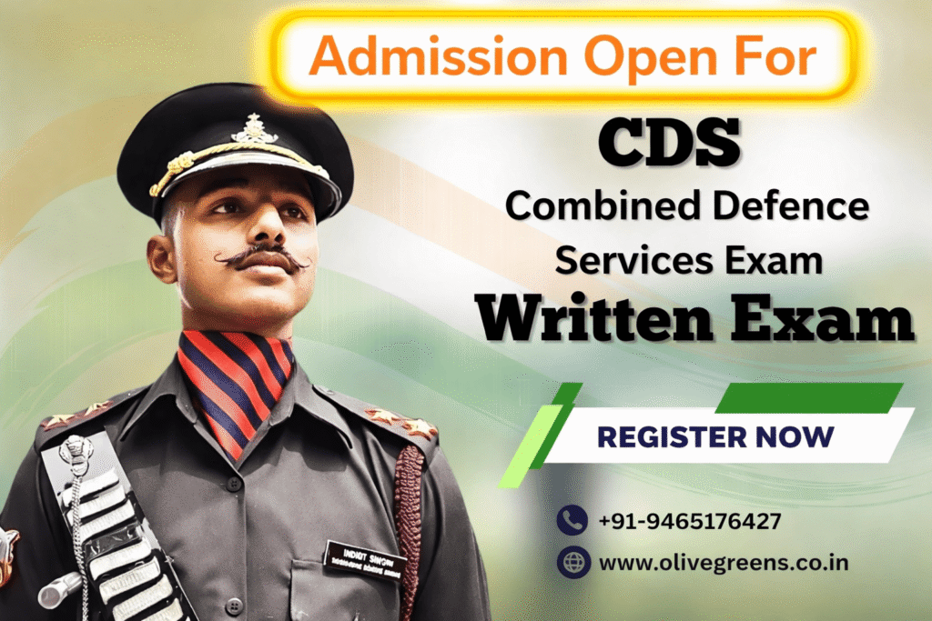admission open for cds written exam coaching