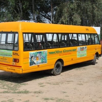 olive greens bus